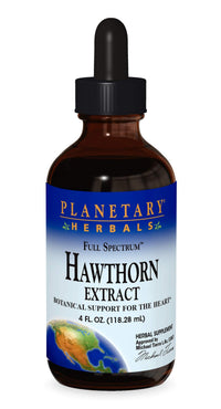 Thumbnail for Planetary Herbals Full Spectrum Hawthorn Liquid Extract Supplement, 4 Fluid Ounce