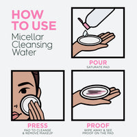 Thumbnail for Garnier Micellar Cleansing Water, All-in-1 Makeup Remover and Facial Cleanser, For All Skin Types, 3.4 Fl Oz (100mL), 1 Count (Packaging May Vary)
