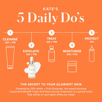 Thumbnail for Kate Somerville Liquid ExfoliKate – Triple Acid Resurfacing Treatment, Clinically Formulated AHA Overnight Facial Exfoliator, Smooths Skin and Minimizes Pores, 4 Fl Oz