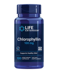 Thumbnail for Life Extension Chlorophyllin, antioxidant & DNA Health Support, Gluten-Free, Non-GMO, Vegetarian, 100 Vegetarian Capsules