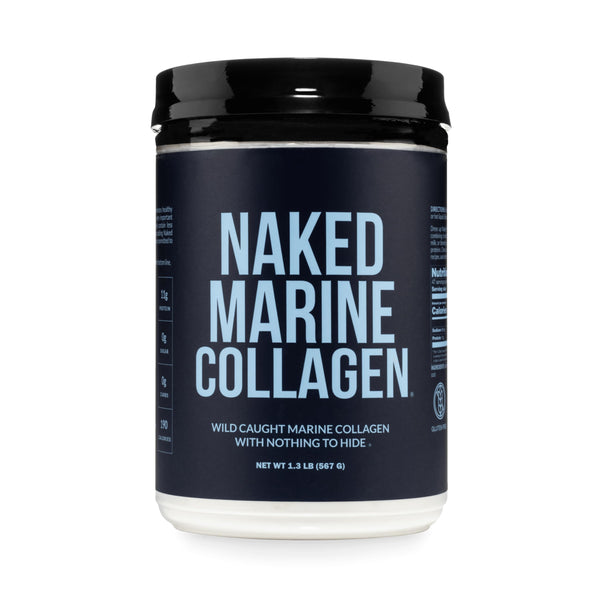 NAKED Marine Collagen Peptides Protein Powder - Unflavored - from Wild Caught Cod - Paleo Friendly, Non-GMO, Soy-Free, Gluten-Free - 47 Servings