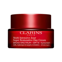 Thumbnail for Clarins Super Restorative Day Cream, Broad Spectrum SPF 15 Sunscreen | Anti-Aging Moisturizer For Mature Skin Weakened By Hormonal Changes | Replenishes, Illuminates & Densifies Skin|Targets Wrinkles