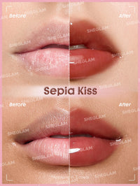 Thumbnail for SHEGLAM Booster Shine Plumping Lip Gloss-Sepia Kiss