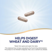Thumbnail for Nature's Way Gluten Defense Digestive Enzymes*, Helps Digest Wheat and Dairy**, Gluten and Casein Digestive Enzymes*, 120 Vegan Capsules (Packaging May Vary)