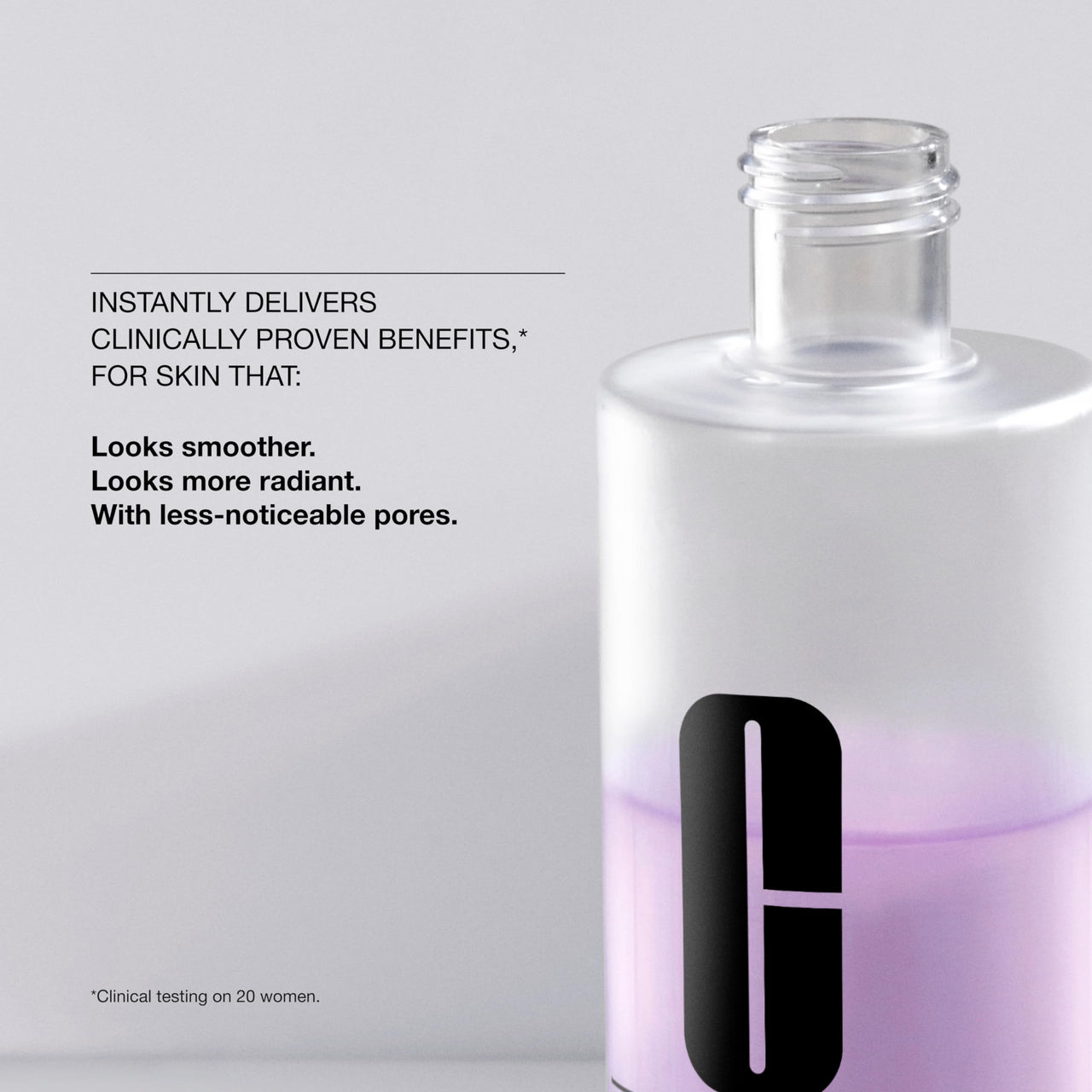Clinique 3-Step Clarifying Lotion Face Exfoliator For Dry Combination Skin Types, Dry Combination Skin, 6.7 Fl Oz
