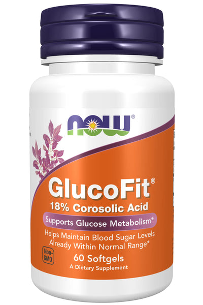NOW Foods GlucoFit, 60 Sgels (Pack of 3)