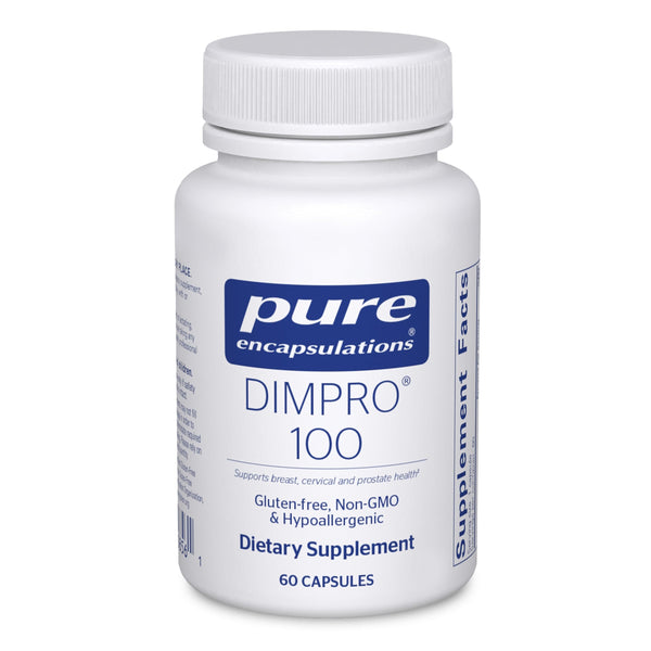 Pure Encapsulations DIMPRO 100 - Diindolylmethane Supplement - for Breast, Cervical & Prostate Health* - Gluten Free & Vegan - 60 Capsules