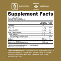 Thumbnail for Qunol CoQ10 200mg Soft Chews, Extra Strength & Ultra High Absorption Coenzyme Q10 Supplement, #1 Cardiologist Recommended Supplement for Heart Health, 90 Count