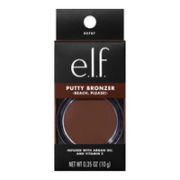 Thumbnail for e.l.f. Putty Bronzer, Creamy & Highly Pigmented Formula, Creates a Long-Lasting Bronzed Glow, Infused with Argan Oil & Vitamin E, Beach, Please!, 0.35 Oz
