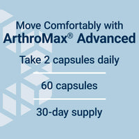 Thumbnail for Life Extension ArthroMax® Advanced NT2 Collagen™ & AprèsFlex®, glucosamine sulfate, Boswellia (Indian Frankincense), Joint Health, Mobility, Gluten-Free, Non-GMO, 60 Capsules
