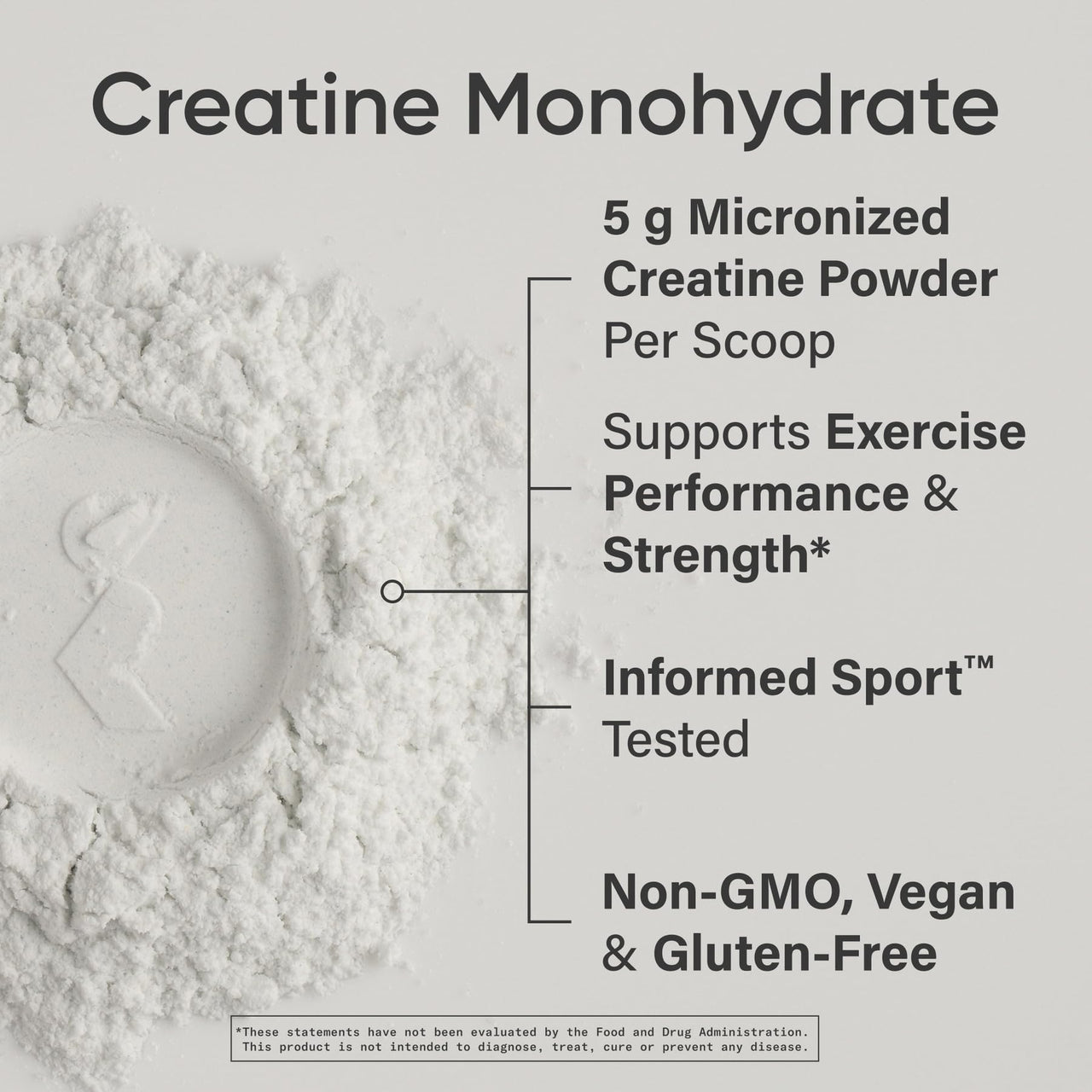 Sports Research® Creatine Monohydrate - Gain Lean Muscle, Improve Performance and Strength and Support Workout Recovery* - 5 g Micronized Creatine, Blue Raspberry Flavor - 25 Servings