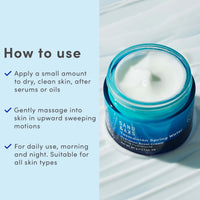 Thumbnail for Sand & Sky Face Moisturizer Hyaluronic Acid Gel Cream - Tasmanian Spring Water Hydration Boost, Lightweight Water Cream for Dry Skin, Red Algae Skin Barrier Protection, Australian Skincare, 1.7 oz