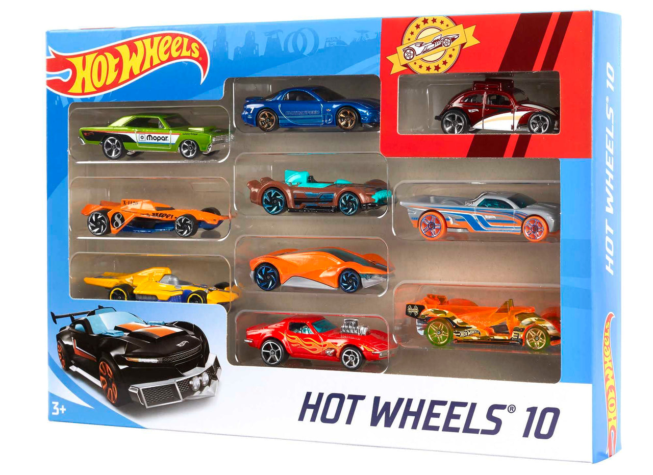 Hot Wheels 10-Pack (Styles May Vary)