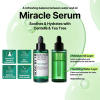 Thumbnail for SOME BY MI AHA BHA PHA 30 Days Miracle Serum - 1.69oz, 50ml - Daily Centella Ampoule Serum with Niacinamide for Soothing, Calming and Clear Skin - Pore, Sebum and Blackhead Care - Korean Skin Care