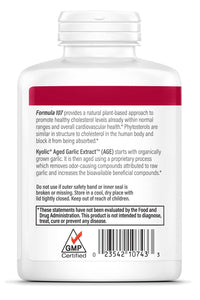 Thumbnail for Kyolic Aged Garlic Extract Formula 107, Phytosterols for Cholesterol Support*, 240 Capsules
