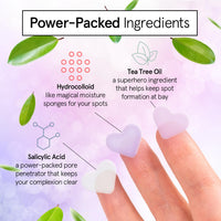 Thumbnail for grace & stella Award Winning Pore Strip - Pimple Patches for Face - Heart Hydrocolloid Zit Stickers that Help Soothe & Conceal Breakouts - Cute Patches - Dermatologist-Tested, Vegan (Heart, 72 Count)