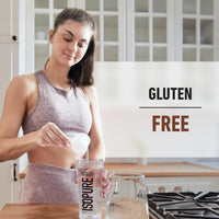 Thumbnail for Isopure Low Carb 100% Pure Whey Isolate Protein Powder, Lactose Free, Gluten Free, With Vitamins, Dutch Chocolate, 25g Protein Per Serving, 1 Lb, 14 Servings (Packaging May Vary)