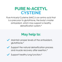 Thumbnail for Rootcology by Dr. Izabella Wentz | Pure N-Acetyl Cysteine | (NAC) 900mg | 120 Capsules