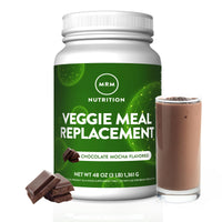 Thumbnail for MRM Nutrition Veggie Meal Replacement Protein - Chocolate Mocha Flavored, 22g Vegan Protein for Women & Men, Macronutrient Formula with Enzymes & Amino Acids - 28 servings