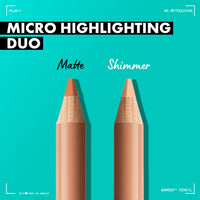 Thumbnail for NYX PROFESSIONAL MAKEUP Wonder Pencil, Multi-Use Micro Highlighter & Concealer Stick - Warm Deep