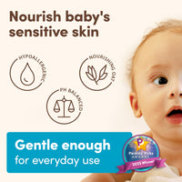 Thumbnail for Aveeno Baby Daily Moisture Gentle Body Wash & Shampoo with Oat Extract, 2-in-1 Baby Bath Wash & Hair Shampoo, Tear- & Paraben-Free for Hair & Sensitive Skin, Lightly Scented, 18 fl. oz