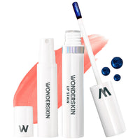 Thumbnail for Wonderskin Wonder Blading Lip Stain Peel Off and Reveal Kit - Long Lasting, Waterproof Pink Lip Tint, Transfer Proof Natural Makeup Stain Kit (Crush)