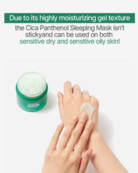 Thumbnail for SNP CICA Panthenol Moisturizing Cream | Overnight Face Cream | Soothing, Moisturizing, and Hydrating Facial Mask with Hyaluronic Acid | Korean Skin Care Overnight Moisturizer | 2.70 Fl Oz