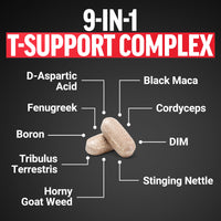 Thumbnail for Force Factor Test X180 Boost, 9-in-1 T Support for Men with D-Aspartic Acid, Boron, Fenugreek, Tribulus Terrestris & zumXR to Help Boost Energy, Vitality & Performance, 120 Tablets