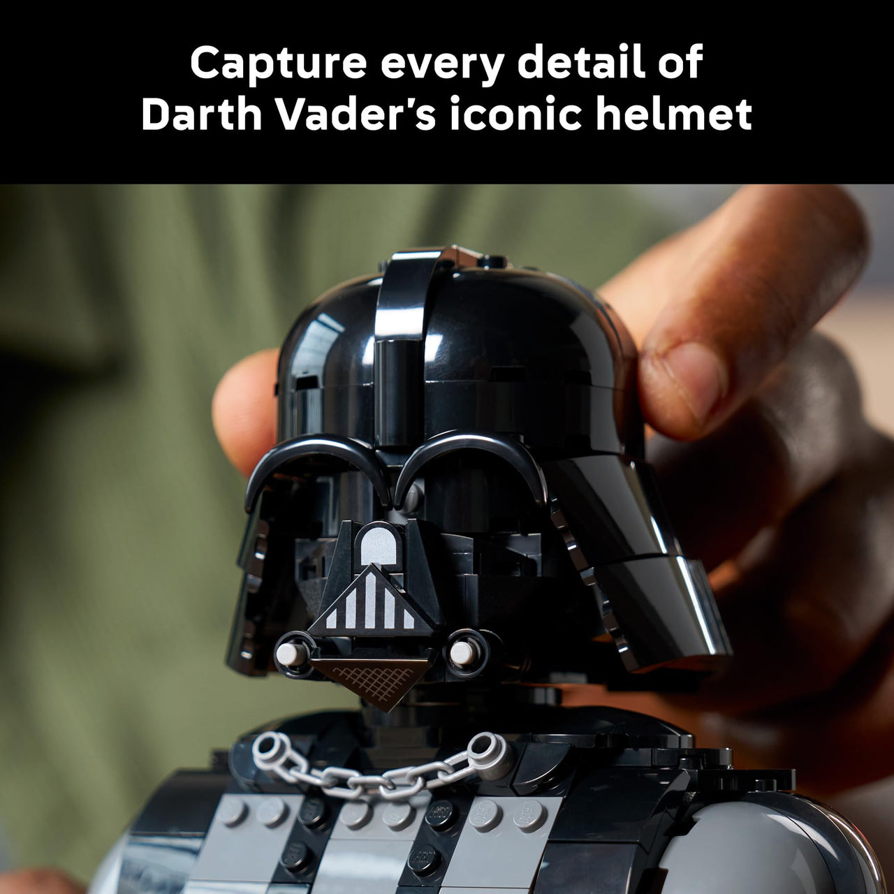 LEGO Star Wars Darth Vader Bust - Collectible Building Set for Adults, Ages 18+ - Star Wars Gift for Men & Women - with Darth Vader Minifigure - Bedroom or Shelf Decor - 75439