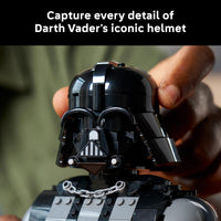 Thumbnail for LEGO Star Wars Darth Vader Bust - Collectible Building Set for Adults, Ages 18+ - Star Wars Gift for Men & Women - with Darth Vader Minifigure - Bedroom or Shelf Decor - 75439