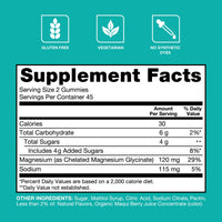 Thumbnail for Qunol Magnesium Glycinate Gummies, 120mg of Magnesium Glycinate, High Absorption, Mixed Berry, 90 Count (Pack of 1)