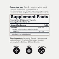 Thumbnail for Fenugreek Capsules - Ultra High Potency 20:1 Extract with 70% Saponins - Highly Concentrated - Third-Party Lab Tested - 60 Capsules