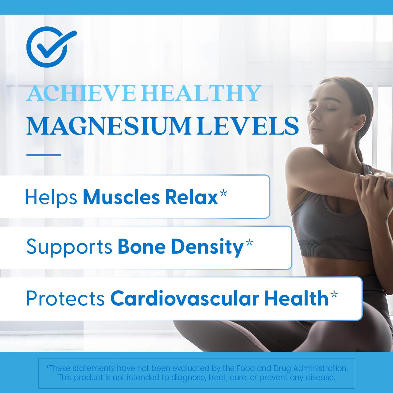 Doctor's Best High Absorption Magnesium Glycinate Lysinate Supplement for Sleep Support - Chelated Magnesium Capsules for Women & Men, 105 mg per Serving, Calm Support, Vegan - 120 Veg Caps