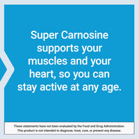Thumbnail for Life Extension Super Carnosine, L-carnosine, Luteolin, Vitamin B1, Muscle Support, Exercise Recovery, Heart Health, Gluten-Free, Non-GMO, Vegetarian, 60 Capsules