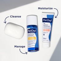 Thumbnail for PanOxyl Acne Treatment Bar with 10% Benzoyl Peroxide, Maximum Strength Bar Soap for Face, Chest and Back, Benzoyl Peroxide Soap Body Wash, Vegan, For Acne Prone Skin, 4 oz