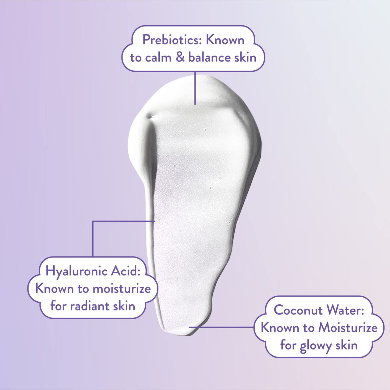 Bioré Hydrate & Glow Face Serum for Dry, Sensitive Skin with Hyaluronic Acid, Coconut Water and Prebiotics, Dermatologist Tested Face Serum, Fragrance Free, Not Tested on Animals, 1 oz Bottle