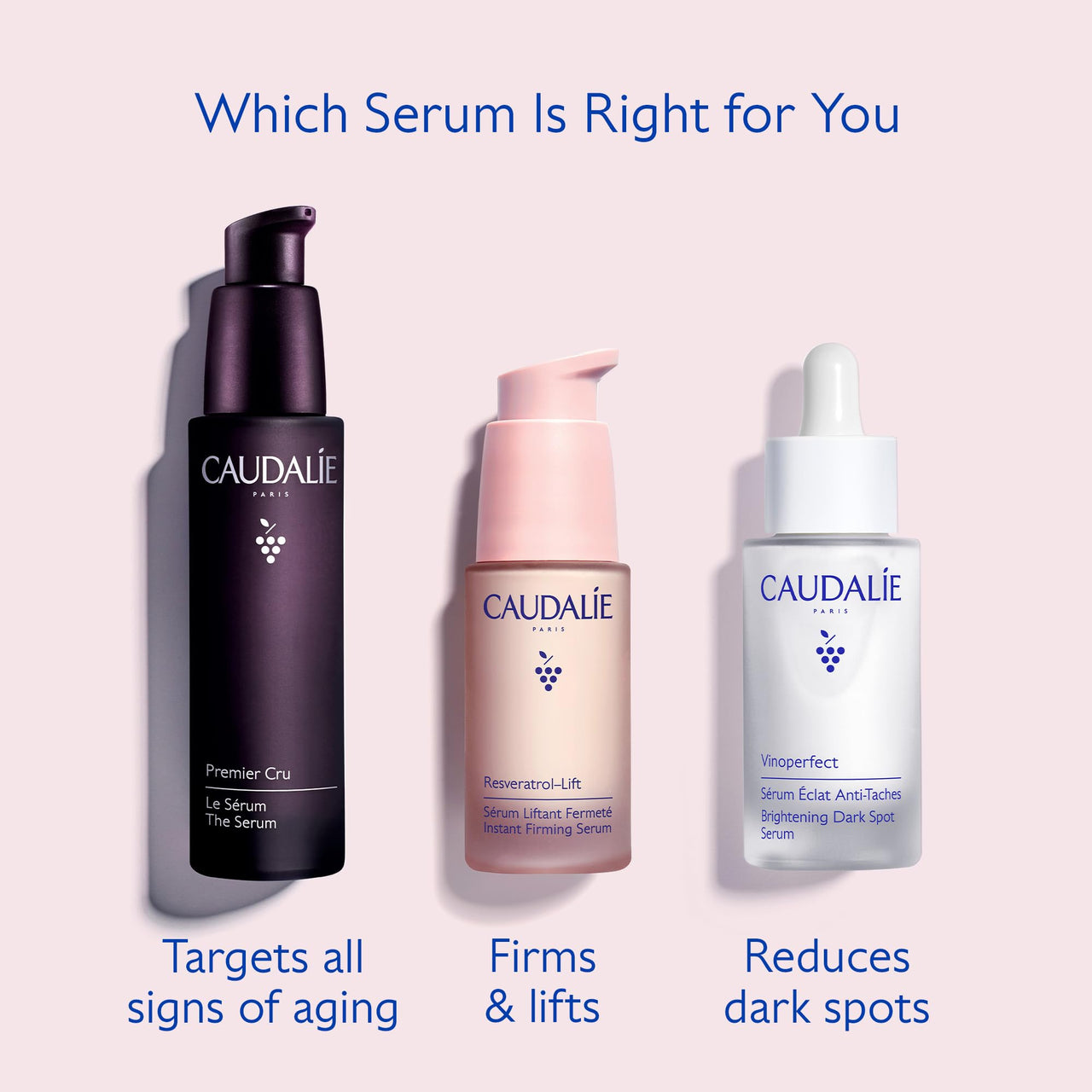 Caudalie Resveratrol-Lift Instant Firming Retinol Alternative Serum, Refillable - 30 mL