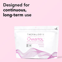 Thumbnail for Theralogix Ovasitol Inositol Powder Packets - 90-Day Supply - Myo-Inositol & D-Chiro Inositol for Hormone Balance & Ovarian Function Support* - NSF Certified - 180 Packets
