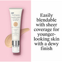 Thumbnail for Neutrogena Retinol Treatment & Tinted Facial Moisturizer, Healthy Skin Anti-Aging Perfector, Broad Spectrum SPF 20 Sunscreen & Titanium Dioxide, Blendable Sheer Coverage, 30 Light to Neutral, 1 fl. Oz