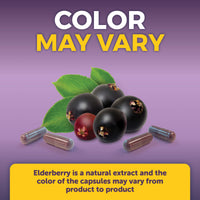 Thumbnail for Viva Naturals Elderberry with Vitamin C and Zinc for Adults - 5 in 1 Sambucus Black Elderberry Capsules with Vitamin D3 5000 IU Immunity Supplement, Sambucus Elderberry Immune Support Supplement