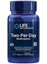 Thumbnail for Life Extension Two-Per-Day Multivitamin – Daily Dose of Vitamins & Minerals for Men and Women - Complete Essential Vitamin Supplement for Energy, Health – Gluten-Free – Non-GMO – 60 Tablets