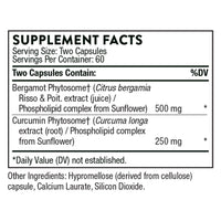 Thumbnail for THORNE - Metabolic Health - Gut Health Supplement to Aid Weight Management* - Bergamot Supplement with Silicon Dioxide - Turmeric Supplement to Support Blood Health & Vessels* - 120 Capsules