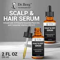 Thumbnail for Dr. Berg Scalp & Hair Serum (Improved Formula) with Vitamin D3 & E - Clinically Tested, Paraben- and Sulfate-Free Hair Oil for Women & Men - Includes Rosemary Oil, Castor Oil & Jojoba Oil - 2 Fl oz