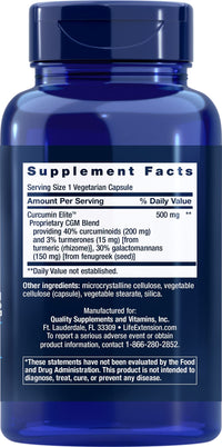 Thumbnail for Life Extension Curcumin Elite Turmeric Extract, 90 Caps (Pack of 2)