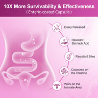 Thumbnail for NATURE TARGET Probiotics for Women, 100 Billion CFUs Probiotic with Digestive Enzymes & Prebiotics, Vaginal Probiotics with Cranberry for Urinary Tract Health, pH Balance, 90 Veggie Capsules