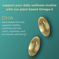 Thumbnail for Iwi DHA Omega-3, 60 Softgels (30 Servings), Plant-Based Algae Omega 3, Brain, Eyes & Nervous System Support Dietary Supplement, Krill & Fish Oil Alternative, No Fishy Aftertaste