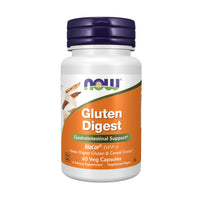 Thumbnail for NOW Foods Supplements, Gluten Digest with BioCore®DPP IV, Gastrointestinal Support*, 60 Veg Capsules