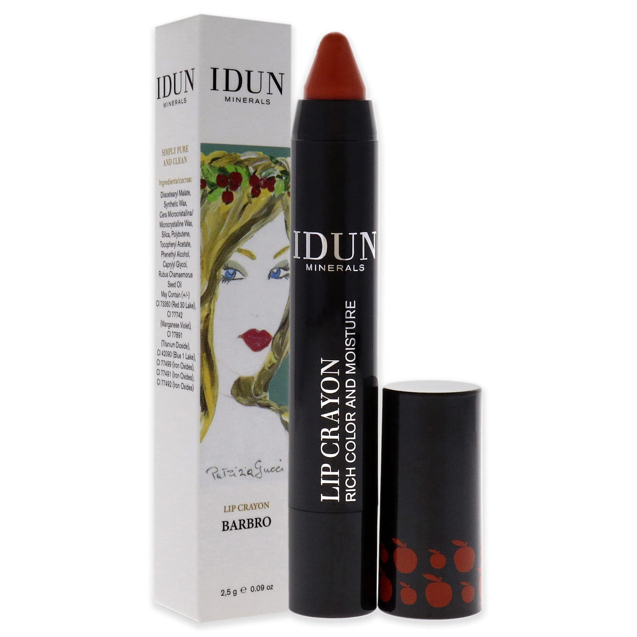 Lip Crayon - 403 Barbro by Idun Minerals for Women - 0.09 oz Lipstick