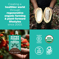 Thumbnail for Navitas Organics Superfood Power Snacks, Cacao Goji, 16 oz. Bag, 23 Servings - Organic, Non-GMO, Gluten-Free