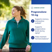 Thumbnail for Pure Encapsulations Pregnenolone 10 mg - Support Memory & Hormone Balance* - Hormone Precursor - Gluten Free & Non-GMO - 180 Capsules